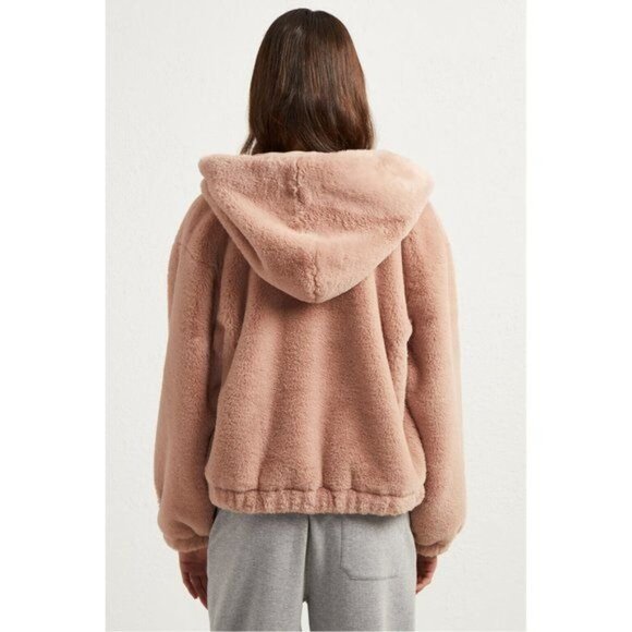 French Connection Arabella Faux Fur Hooded Jacket - Picture 8 of 13